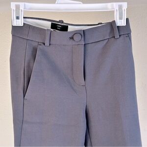 J.Crew women's high rise size 00 Cameron petite grey